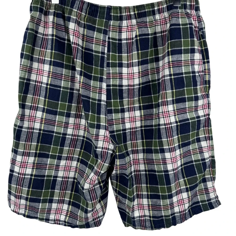 Polo‎ Ralph Lauren Men's Small Plaid Sleep Shorts Cotton Sleepwear